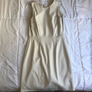 Beige Work Dress